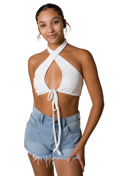 Strap Me In Halter Top - FINAL SALE – Shop TIKI GIRL