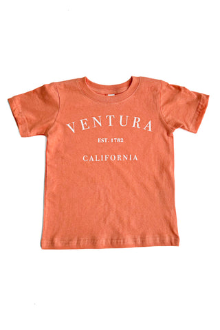 Ventura EST. 1782 Toddler + Kids Tee (Lt. Brown)